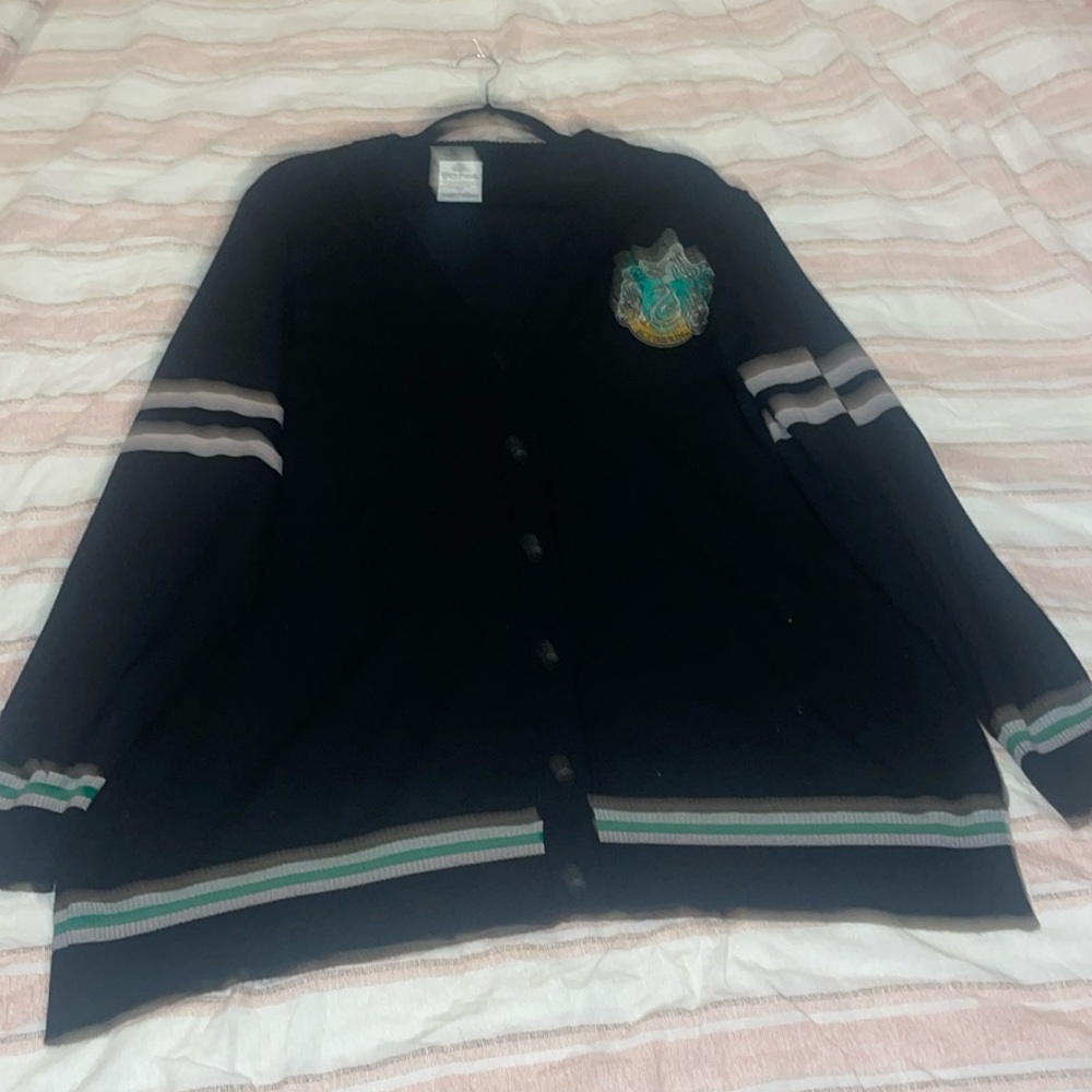 Harry Potter Slytherin button down swear